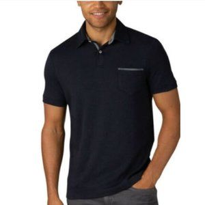 New!! Tahari Men's Short Sleeve Polo Shirt 100% Soft Cotton 4-way Stretch